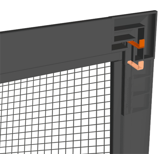 Fliegengitter Verstellbar Rahmen Fenster Flexi Fit